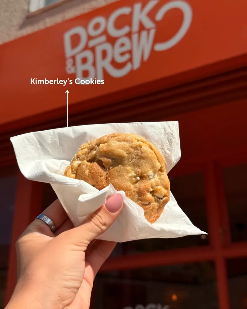 A Kimberley's Cookie Co cookie